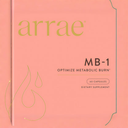 Arrae MB-1, Natural Dietary Supplement, Control Appetite, Increase Energy, Support Healthy Metabolism, 60 Capsules